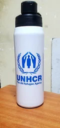 Custom drinkware example shown in the Multiserve company profile